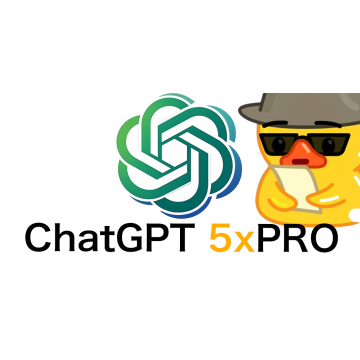 ChatGPT PRO 5x 充值 ｜ 100美元 GPT PRO代充
